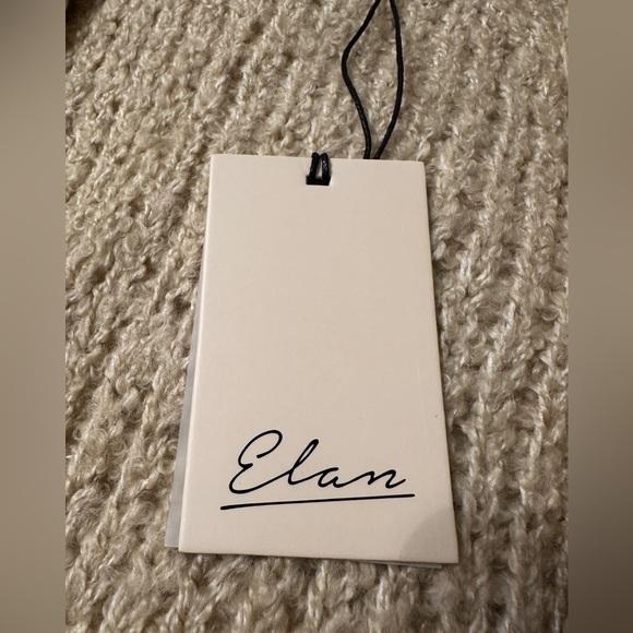 Elan Camel Knit 3/4 Sleeve Open-Front Cardigan - NWT - OS - Picture 6 of 11